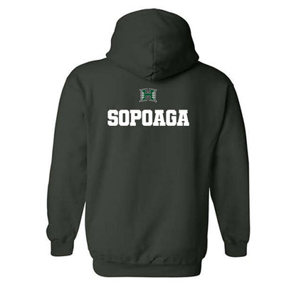 Hawaii - NCAA Women's Track & Field : Valo Sopoaga - Classic Shersey Hooded Sweatshirt