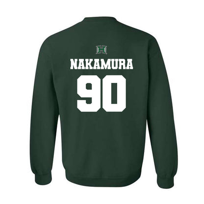 Hawaii - NCAA Baseball : Edgar Nakamura - Classic Shersey Crewneck Sweatshirt-1