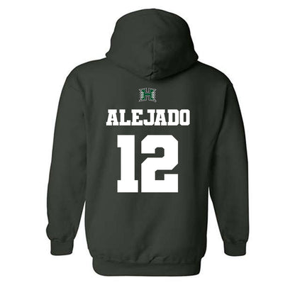 Hawaii - NCAA Football : Micah Alejado - Hooded Sweatshirt