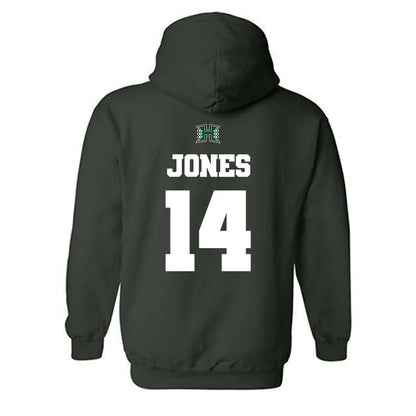 Hawaii - NCAA Football : Jaheim Jones - Hooded Sweatshirt