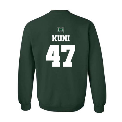 Hawaii - NCAA Baseball : Aidan Kuni - Classic Shersey Crewneck Sweatshirt-1