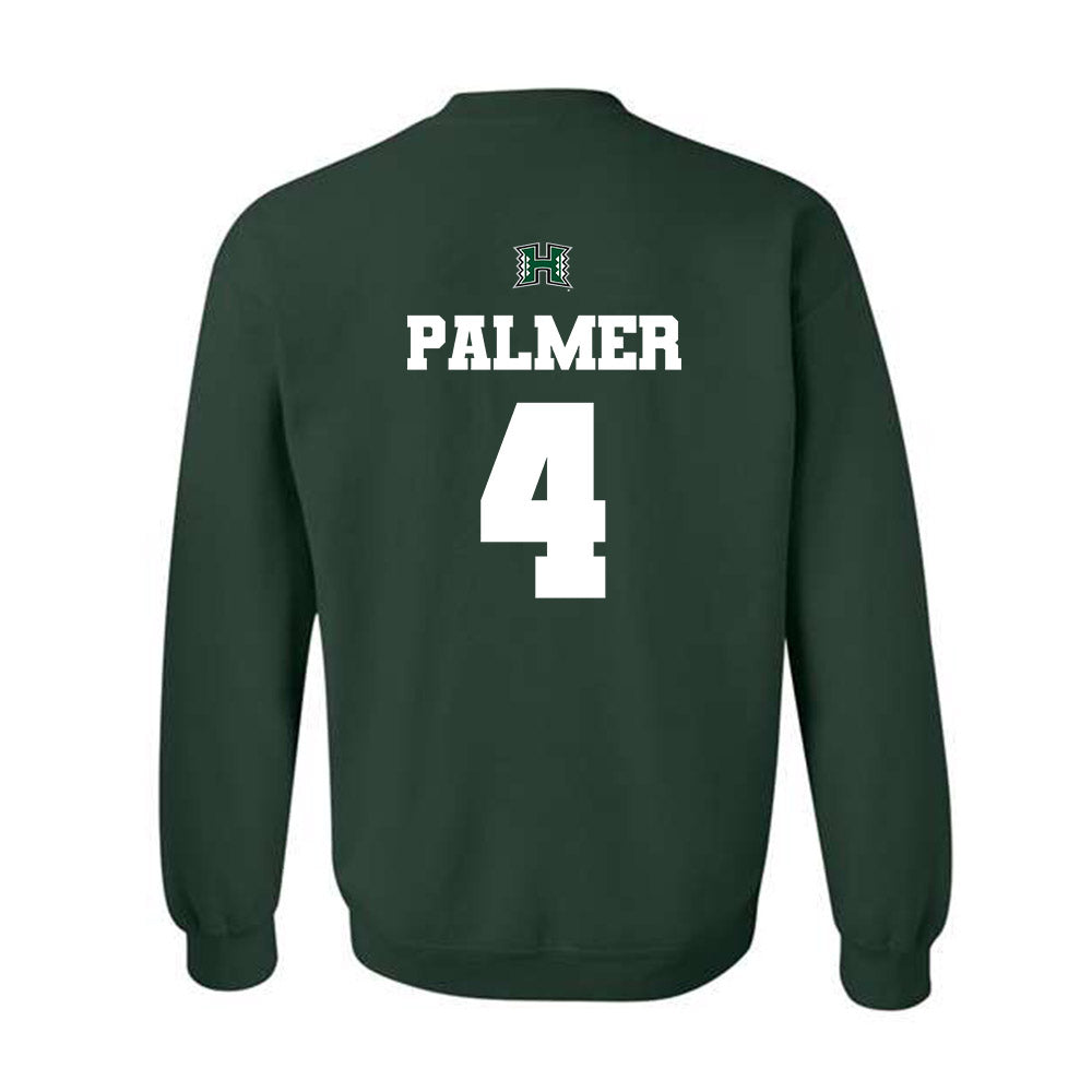 Hawaii - NCAA Football : Elijah Palmer - Classic Shersey Crewneck Sweatshirt-1
