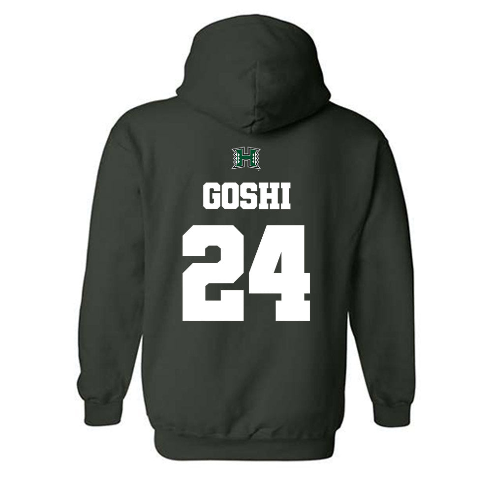 Hawaii - NCAA Softball : Larissa Goshi - Classic Shersey Hooded Sweatshirt-1