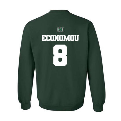 Hawaii - NCAA Men's Basketball : AJ Economou - Classic Shersey Crewneck Sweatshirt