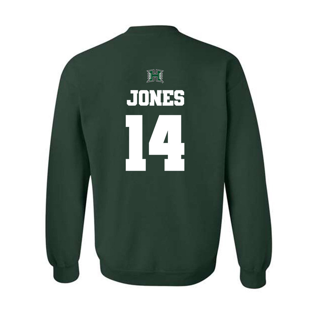 Hawaii - NCAA Football : Jaheim Jones - Crewneck Sweatshirt