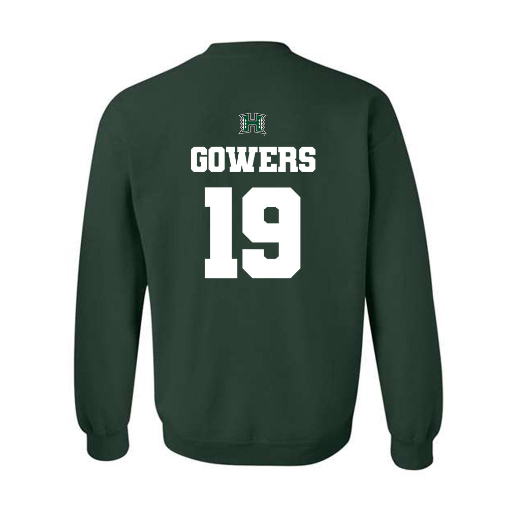 Hawaii - NCAA Football : Billy Gowers - Classic Shersey Crewneck Sweatshirt-1