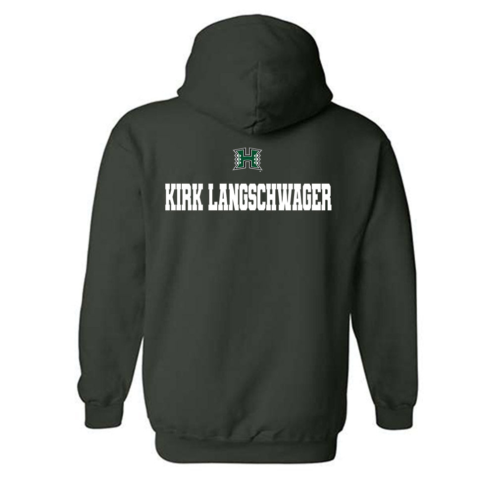 Hawaii - NCAA Women's Track & Field : Emilie Kirk Langschwager - Classic Shersey Hooded Sweatshirt-1