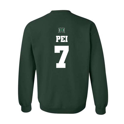 Hawaii - NCAA Football : Meki Pei - Crewneck Sweatshirt