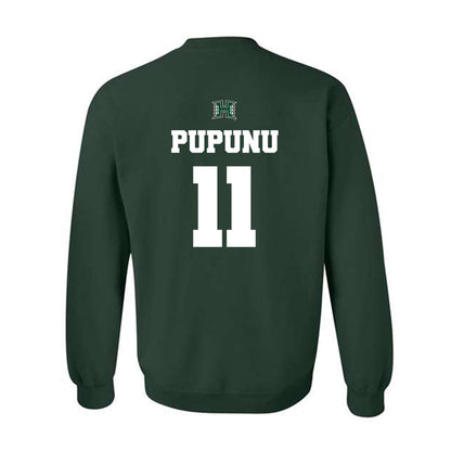 Hawaii - NCAA Football : Karsyn Pupunu - Crewneck Sweatshirt