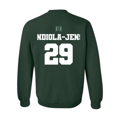 Hawaii - NCAA Football : Kilinahe Mendiola-Jensen - Crewneck Sweatshirt