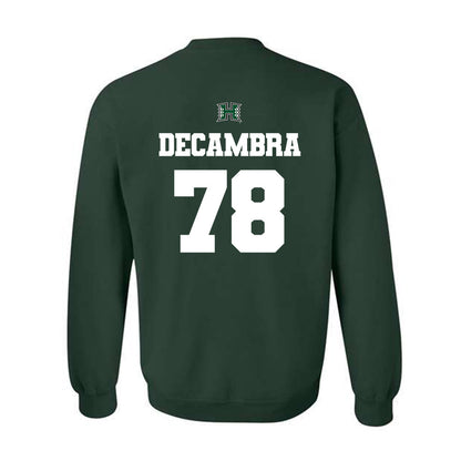 Hawaii - NCAA Football : Blaine Decambra - Classic Shersey Crewneck Sweatshirt-1