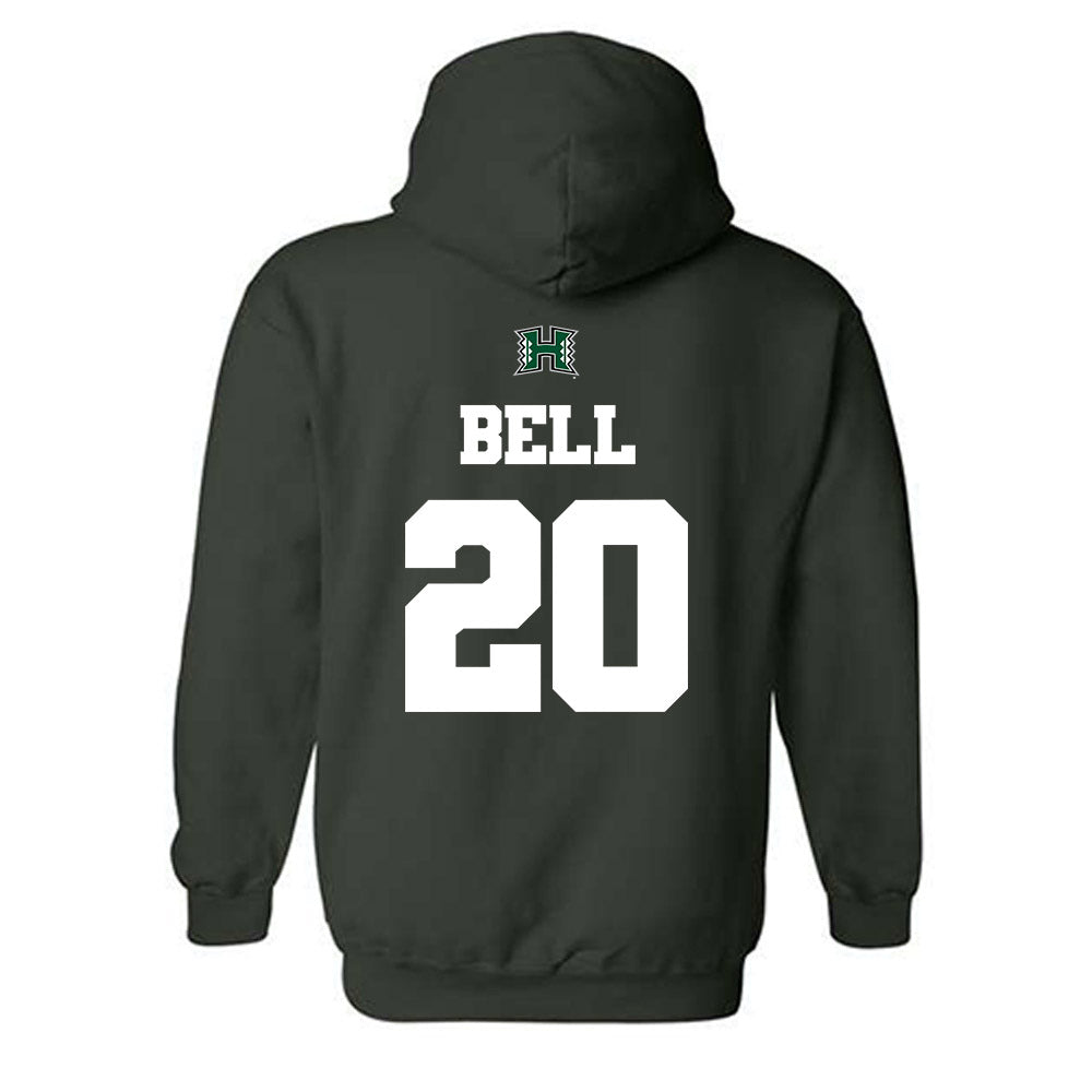 Hawaii - NCAA Football : Cam Bell - Hooded Sweatshirt