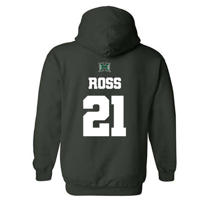 Hawaii - NCAA Football : Fabian Ross - Hooded Sweatshirt