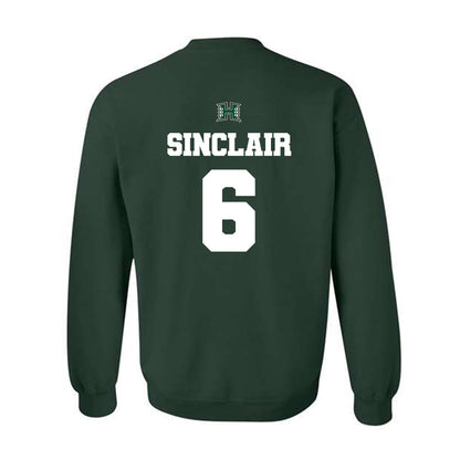 Hawaii - NCAA Football : Justin Sinclair - Crewneck Sweatshirt