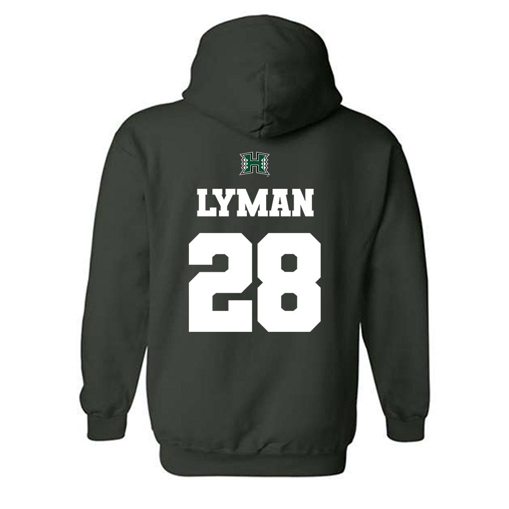 Hawaii - NCAA Baseball : Brode Lyman - Classic Shersey Hooded Sweatshirt