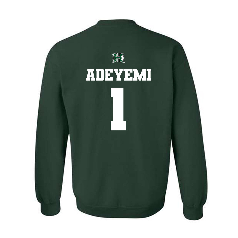 Hawaii - NCAA Women's Volleyball : Stella Adeyemi - Classic Shersey Crewneck Sweatshirt-1