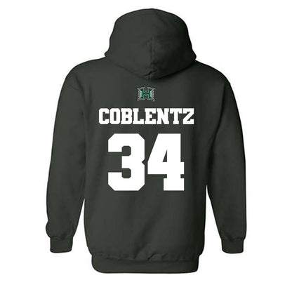 Hawaii - NCAA Softball : Emerson Coblentz - Classic Shersey Hooded Sweatshirt-1