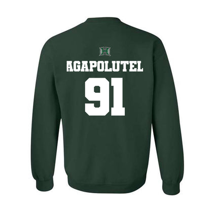 Hawaii - NCAA Football : Joshua Sagapolutele - Crewneck Sweatshirt