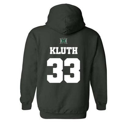 Hawaii - NCAA Football : Kai Kluth - Hooded Sweatshirt