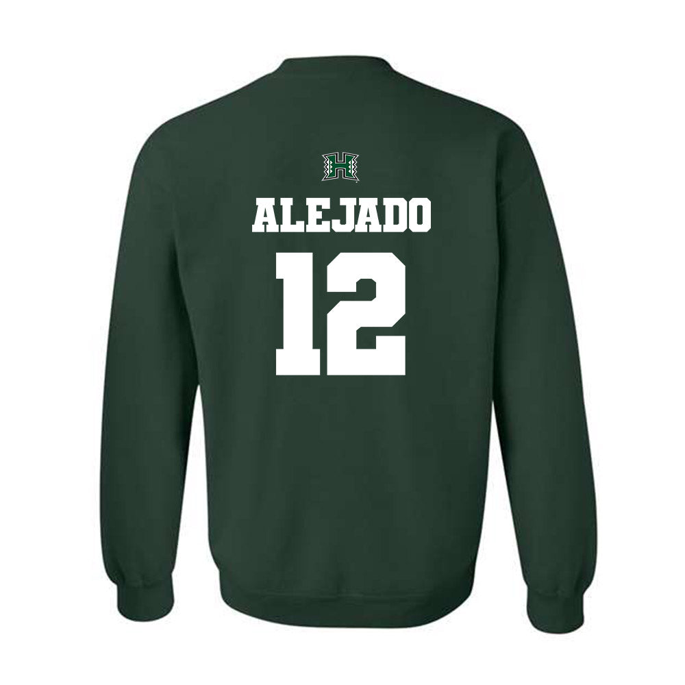 Hawaii - NCAA Football : Micah Alejado - Classic Shersey Crewneck Sweatshirt-1