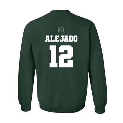 Hawaii - NCAA Football : Micah Alejado - Classic Shersey Crewneck Sweatshirt-1