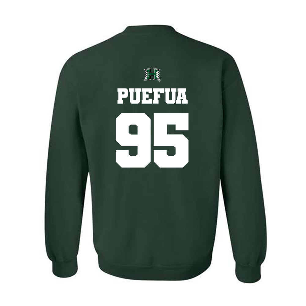 Hawaii - NCAA Football : Alvin Puefua - Crewneck Sweatshirt