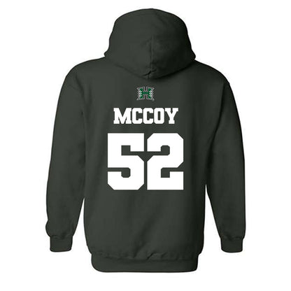 Hawaii - NCAA Football : Luther McCoy - Classic Shersey Hooded Sweatshirt-1