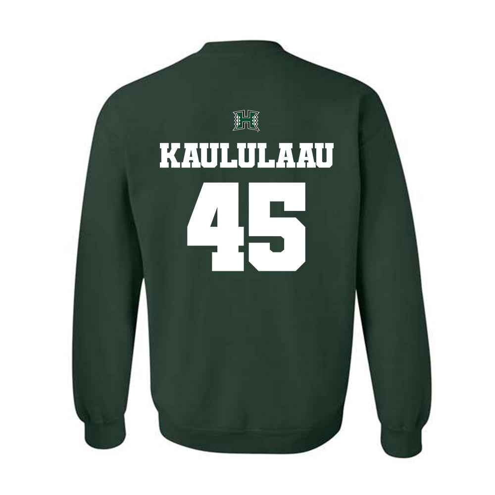 Hawaii - NCAA Football : Blade Kaululaau - Crewneck Sweatshirt