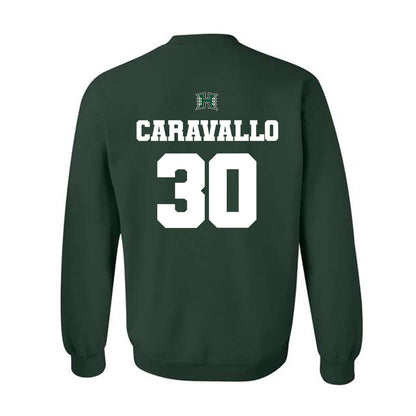 Hawaii - NCAA Football : Nazaiah Caravallo - Classic Shersey Crewneck Sweatshirt