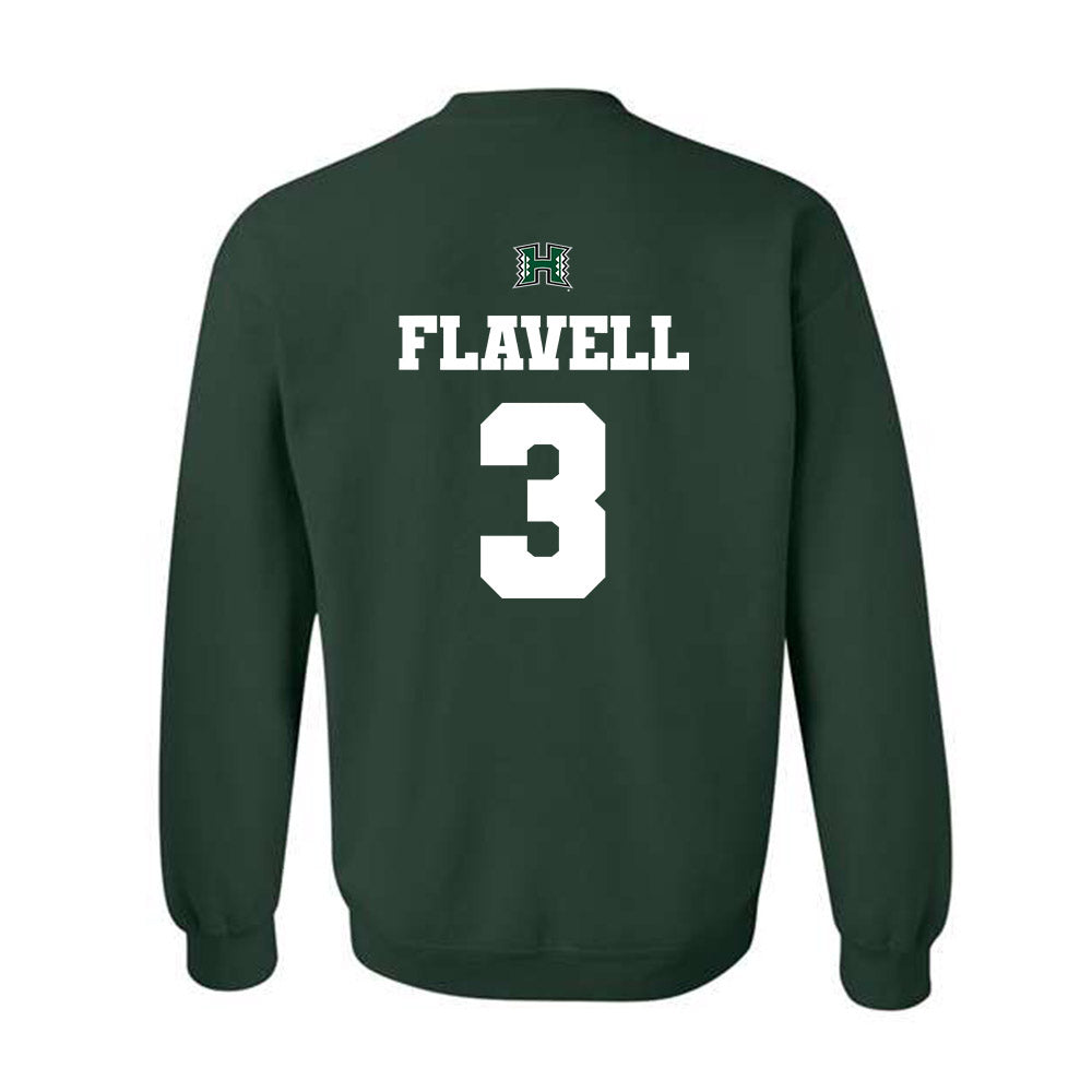 Hawaii - NCAA Women's Basketball : Bailey Flavell - Classic Shersey Crewneck Sweatshirt-1