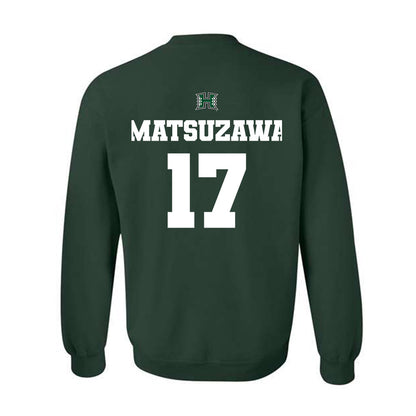 Hawaii - NCAA Football : Kansei Matsuzawa - Crewneck Sweatshirt