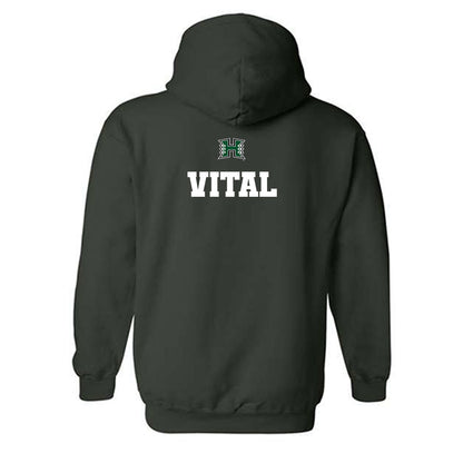 Hawaii - NCAA Women's Track & Field : Samaria Vital - Classic Shersey Hooded Sweatshirt