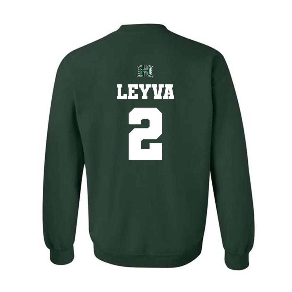 Hawaii - NCAA Women's Volleyball : Victoria Leyva - Classic Shersey Crewneck Sweatshirt-1