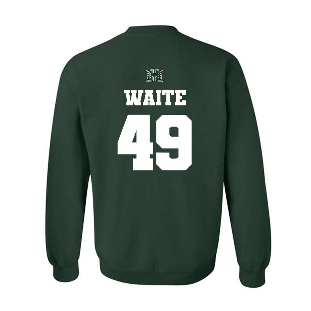 Hawaii - NCAA Baseball : Dylan Waite - Classic Shersey Crewneck Sweatshirt-1