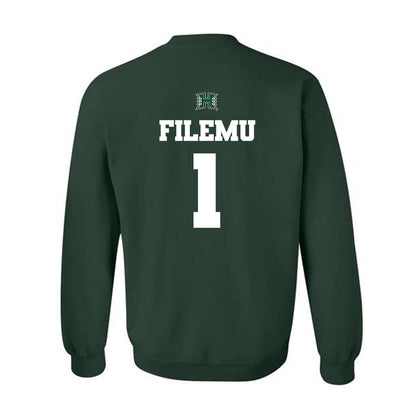 Hawaii - NCAA Women's Basketball : Kira-May Filemu - Classic Shersey Crewneck Sweatshirt-1