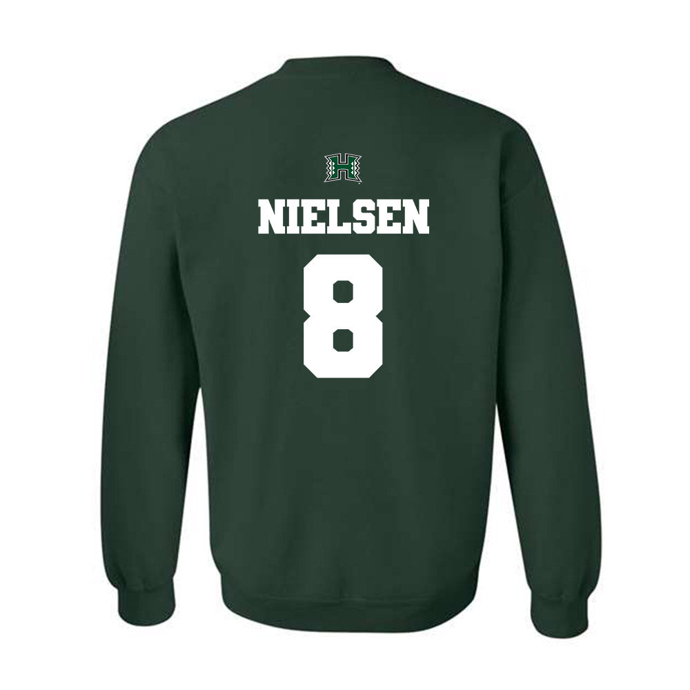Hawaii - NCAA Baseball : Jarret Nielsen - Classic Shersey Crewneck Sweatshirt-1
