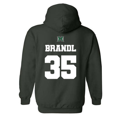 Hawaii - NCAA Softball : Macy Brandl - Classic Shersey Hooded Sweatshirt-1