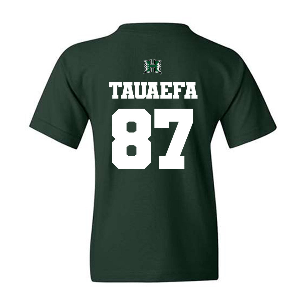 Hawaii - NCAA Football : Devon Tauaefa - Classic Shersey Youth T-Shirt-1