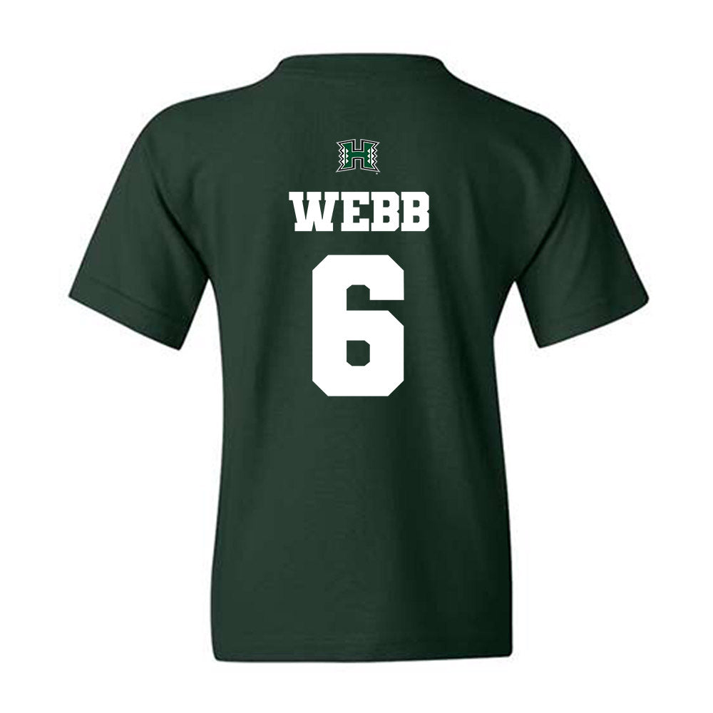 Hawaii - NCAA Women's Basketball : Kyra Webb - Classic Shersey Youth T-Shirt-1