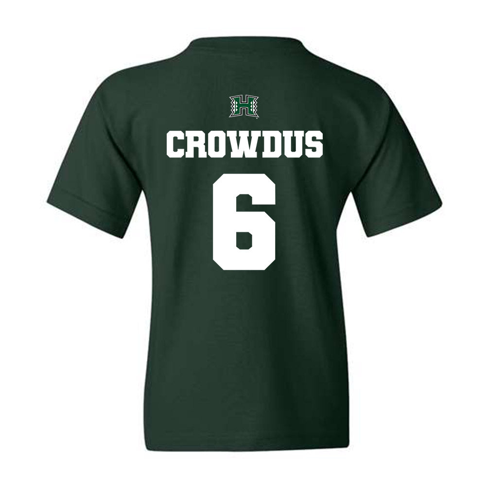 Hawaii - NCAA Football : Dekel Crowdus - Classic Shersey Youth T-Shirt