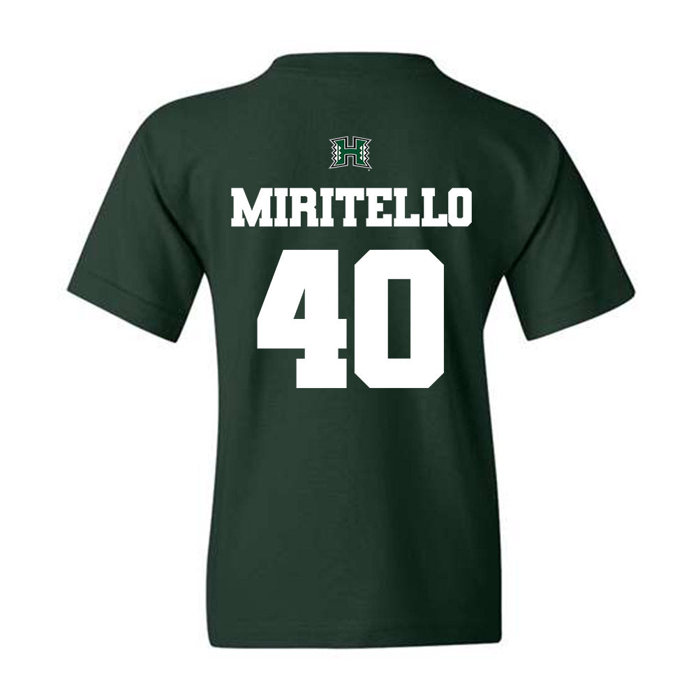 Hawaii - NCAA Baseball : Kyler Miritello - Classic Shersey Youth T-Shirt