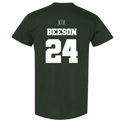 Hawaii - NCAA Baseball : Britton Beeson - Classic Shersey T-Shirt-1