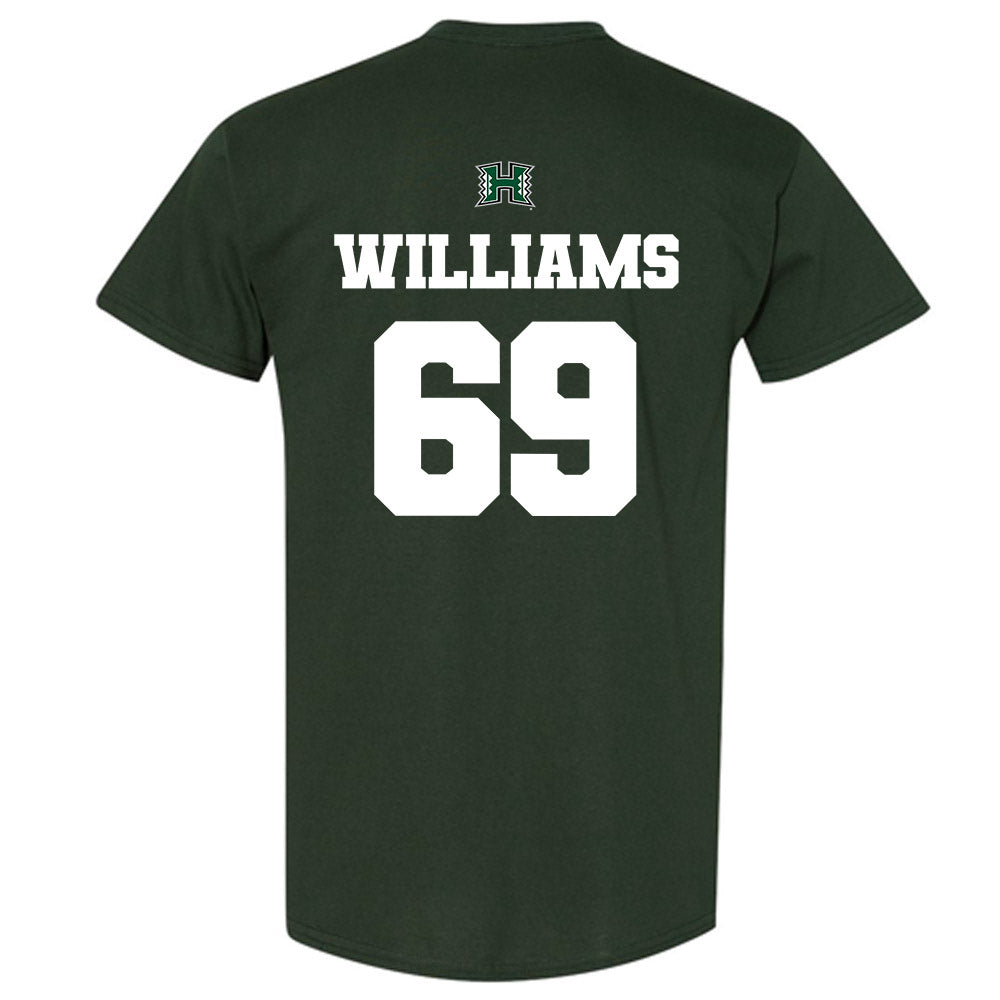 Hawaii - NCAA Football : Daniel Williams - T-Shirt