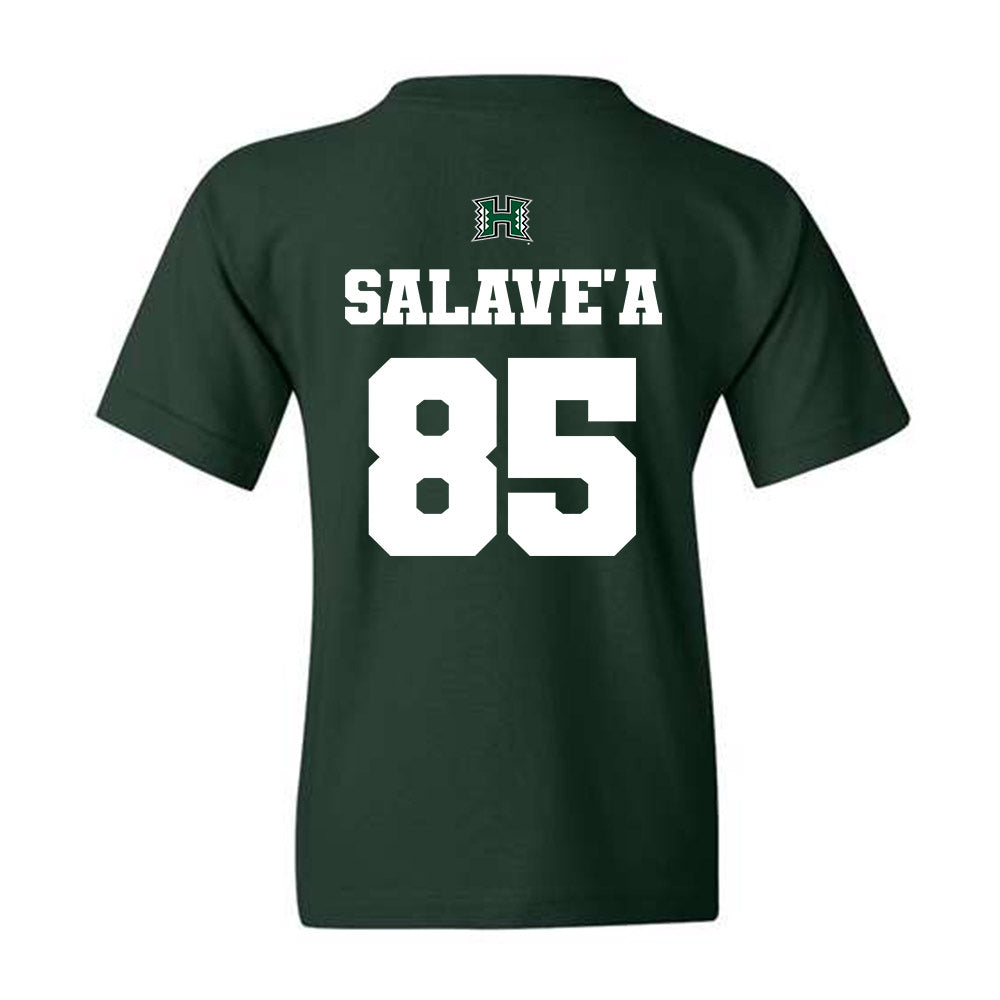 Hawaii - NCAA Football : Okland Salave'a - Youth T-Shirt