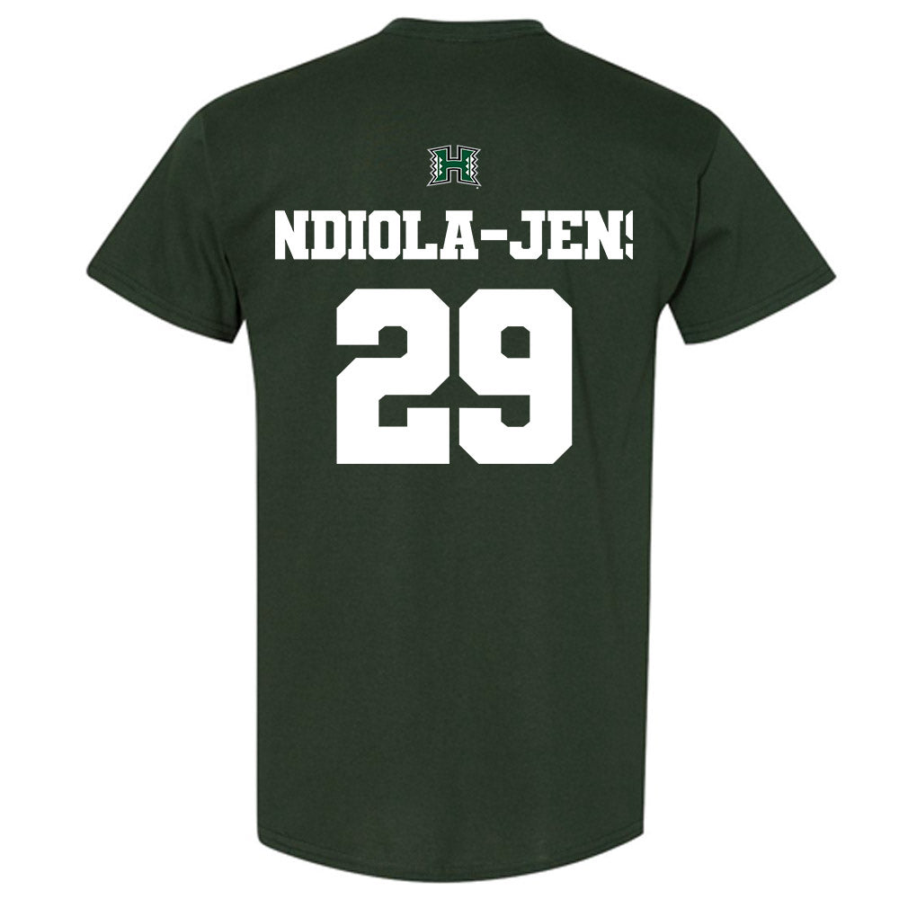 Hawaii - NCAA Football : Kilinahe Mendiola-Jensen - T-Shirt