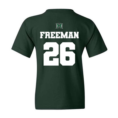 Hawaii - NCAA Football : Deliyon Freeman - Youth T-Shirt