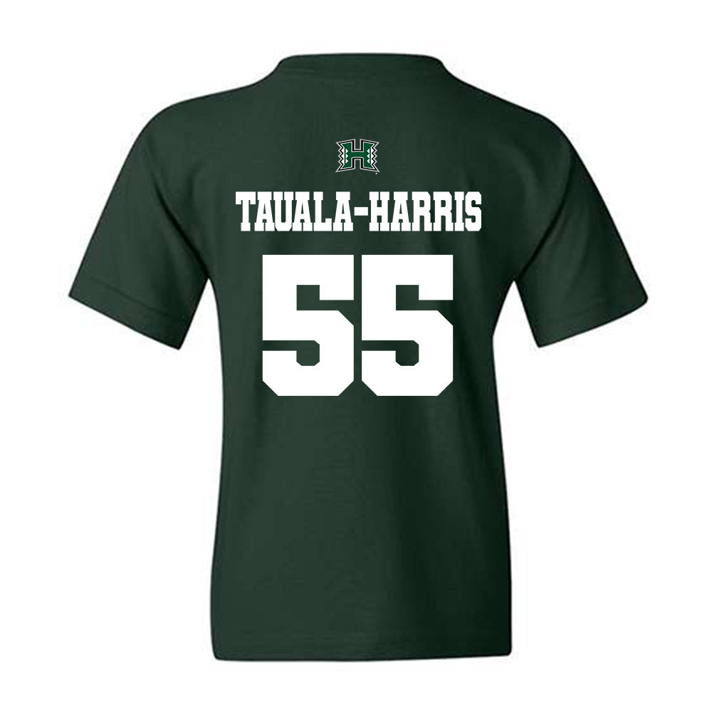 Hawaii - NCAA Football : Jay Tauala-Harris - Classic Shersey Youth T-Shirt-1
