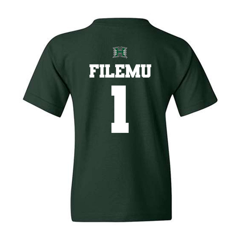Hawaii - NCAA Women's Basketball : Kira-May Filemu - Classic Shersey Youth T-Shirt-1