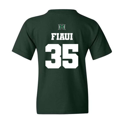 Hawaii - NCAA Football : Junior Fiaui - Youth T-Shirt