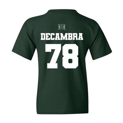 Hawaii - NCAA Football : Blaine Decambra - Classic Shersey Youth T-Shirt-1